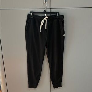 Vuori Heather Black Performance Jogger Size Large